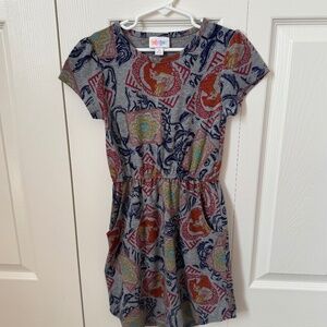 LulaRoe Girls Disney Ariel Little Mermaid dress
